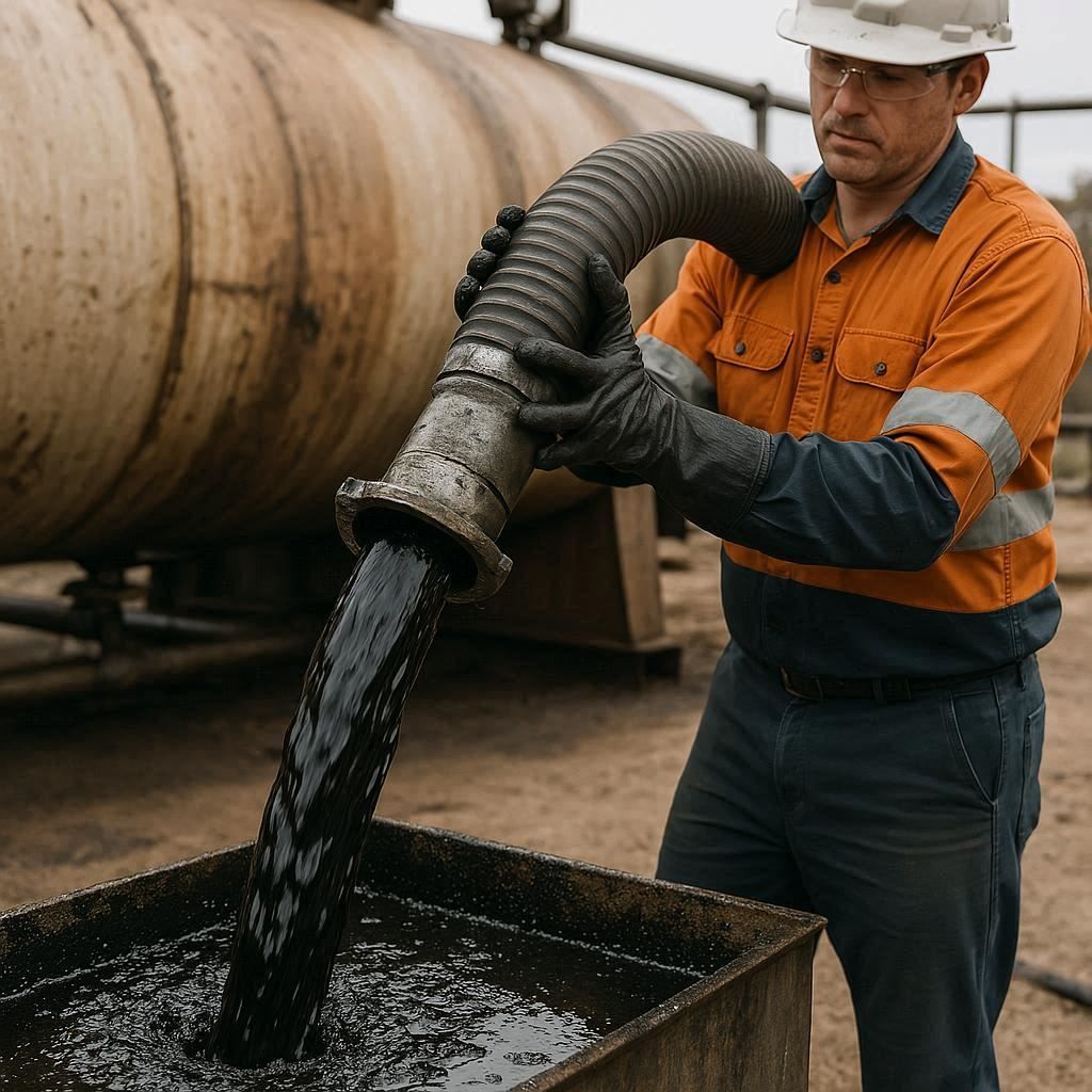 Откачка нефтепродуктов в Кронштадте